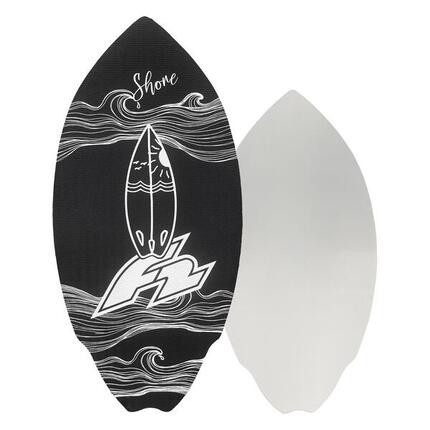 F2 Skim Board Eva Shore Surfbrett 40" Schwarz 2025/26