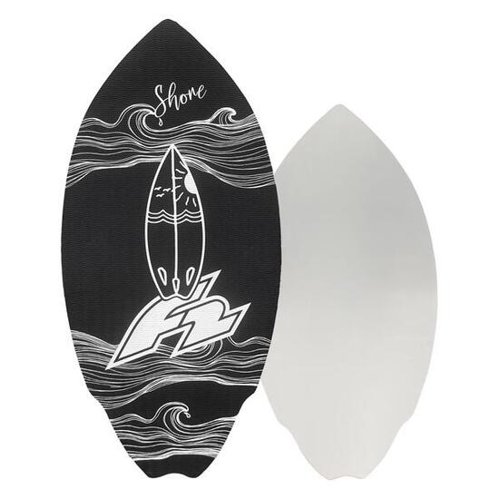 F2 Skim Board Eva Shore Surfbrett 40" Schwarz 2025/26