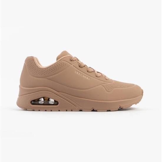 Zapatillas Deportivas Mujer SKECHERS UNO STAND ON AIR Beige