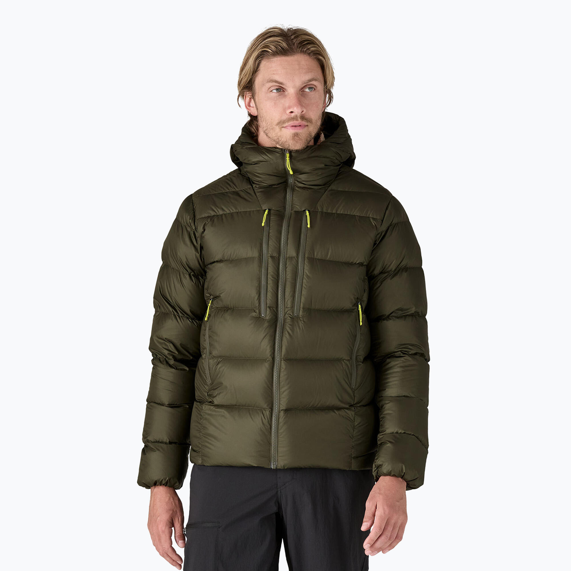Kurtka puchowa męska Patagonia Fitz Roy Down Hoody 1/4