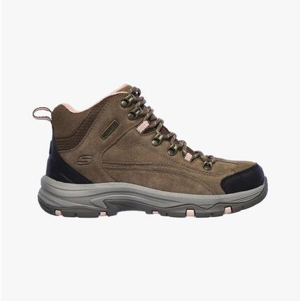 Botines Antideslizantes Mujer SKECHERS Relaxed Fit Trego-Alpine Trail Marrón