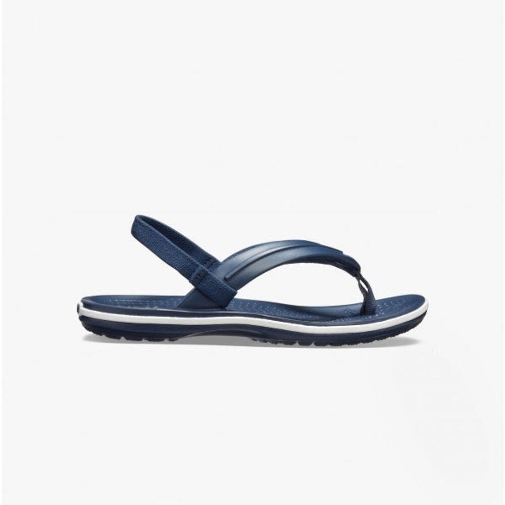 Chancletas de piscina Crocs Crocband Strap Flip para niños con tira elástica