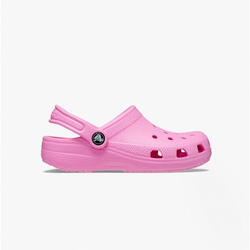Sabots classiques Crocs en rose.