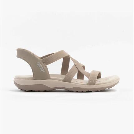 SANDALE FEMME Skechers Slip-ins Reggae Slim Stretch Flex GRIS