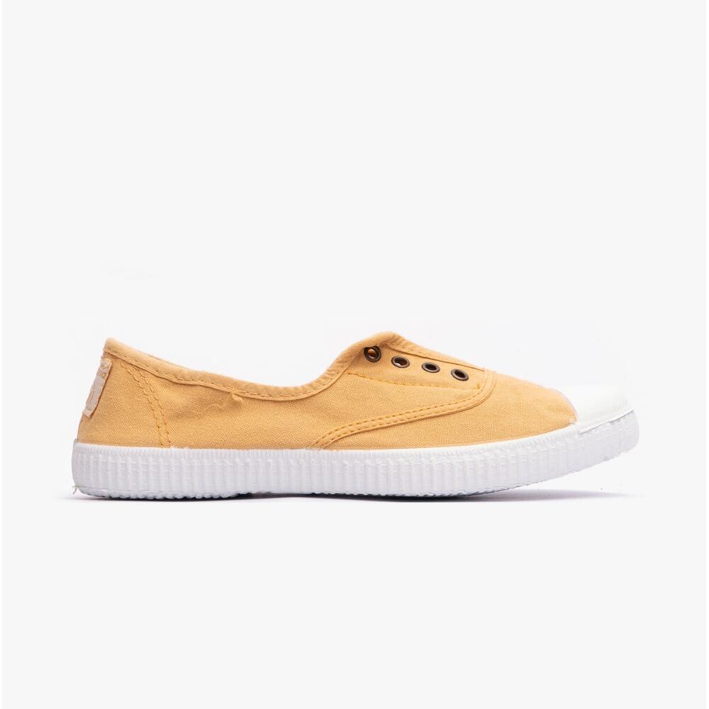 1915 Inglesa Drec Womens Low Top Slip On Canvas Pumps 1/5