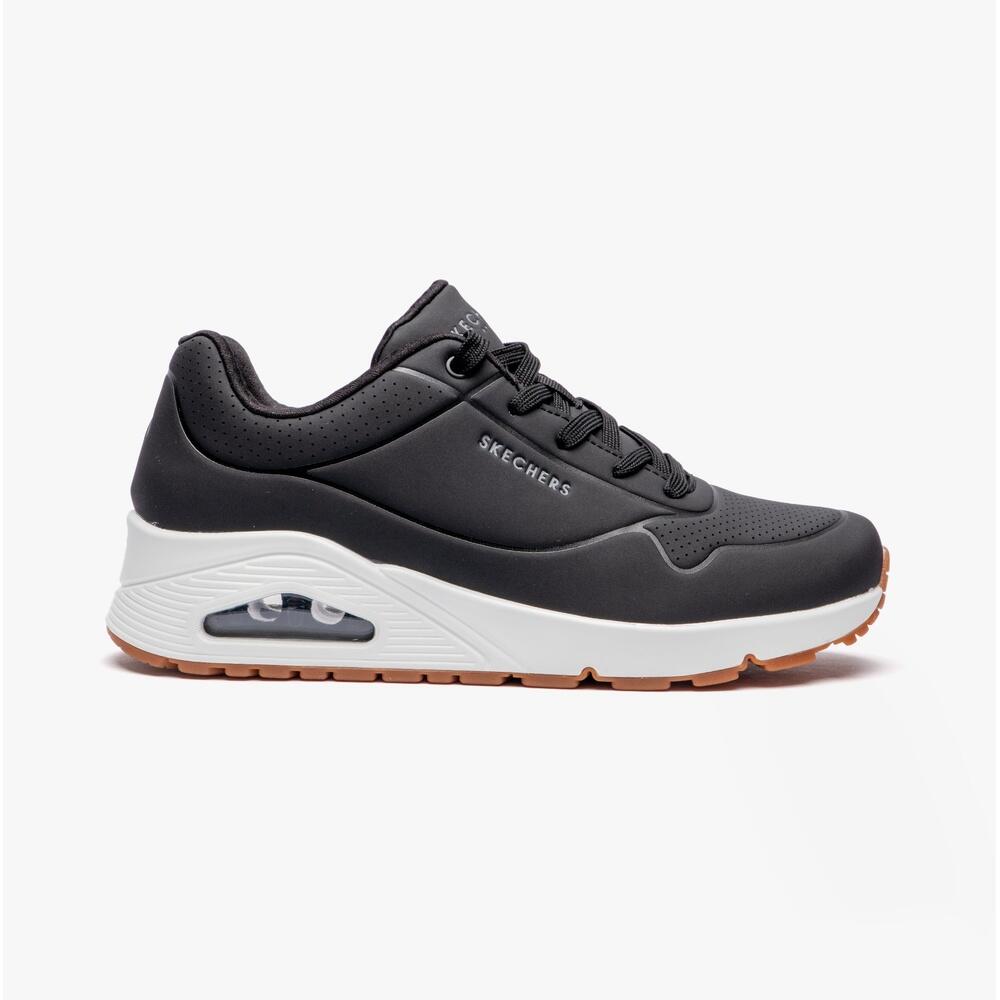 Buty na co dzień damskie SKECHERS UNO STAND ON AIR eko skóra