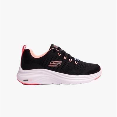 Zapatillas Deportivas Caminar Mujer Skechers 150024_BKPK Negras con Cordones