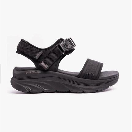 Sandalias SKECHERS D Lux Walker Negro Mujer