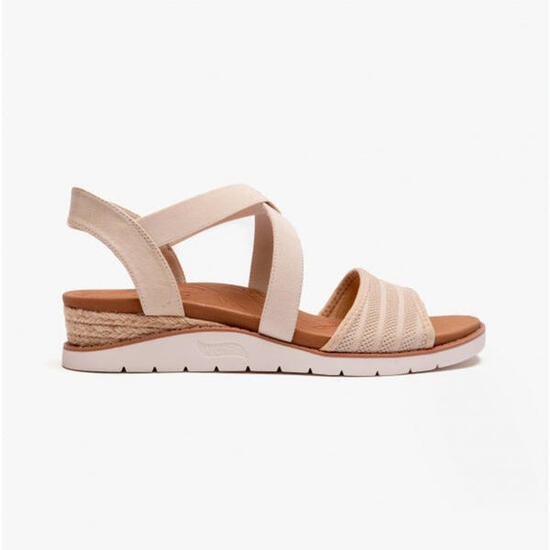 Sandalia Mujer Skechers Arch Fit Beach Kiss-boho Beyo Beig