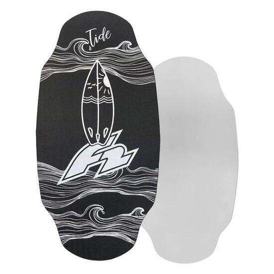 F2 Skim Board Eva Tide Surfbrett 39" Schwarz 2025/26