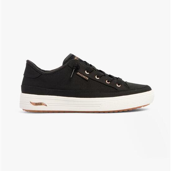 Zapatillas Skechers Mujer Arch Fit Arcade Negro