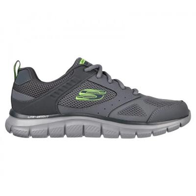 Skechers Track-Syntac 232398 CHAR scarpa fitness uomo Grigio 42