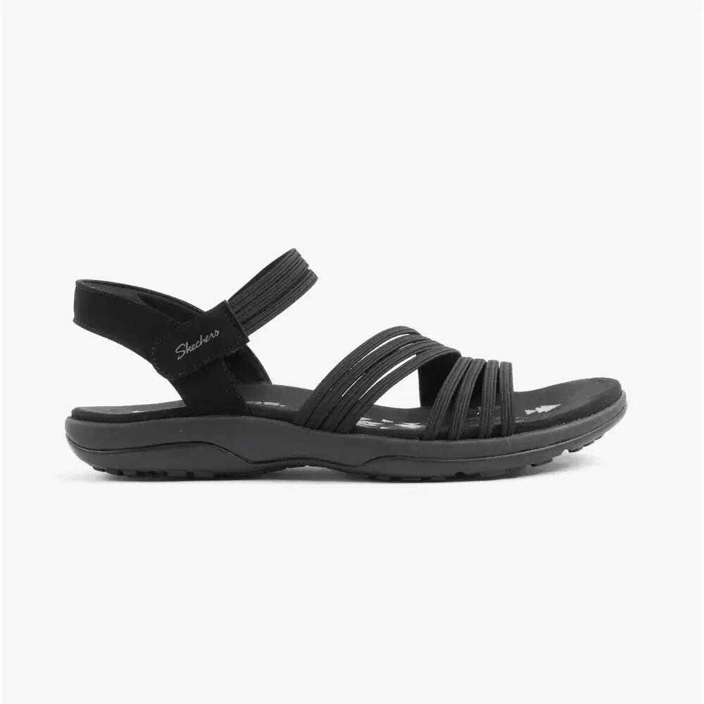 Womens Poolside Sandals Touch Fasten Reggae Slim - Coffee Run