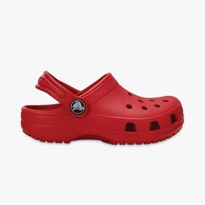 Zuecos para unisex Crocs Classic clog en color rojo