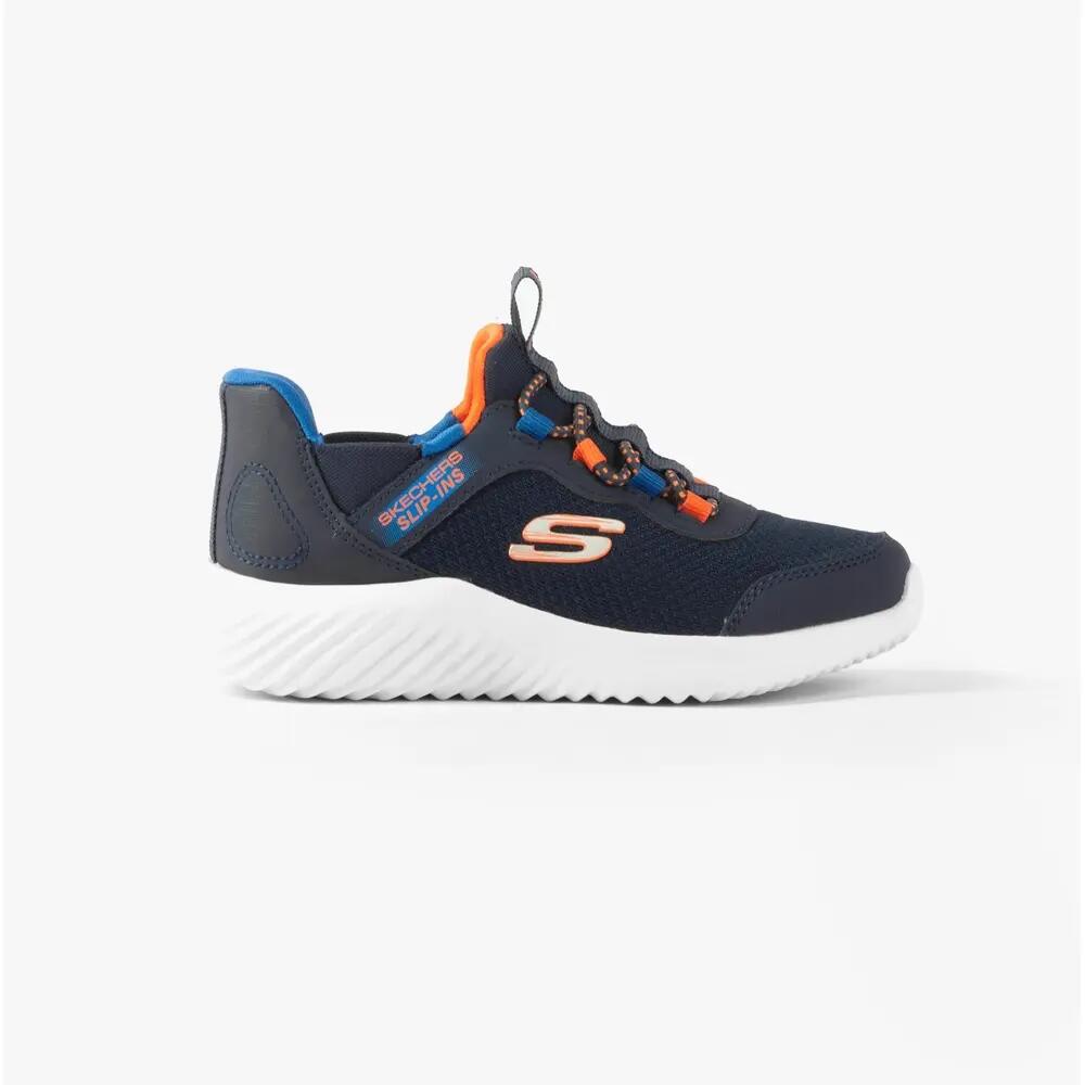 Boys Trainers Low Top Slip On Bounder - Brisk-burst