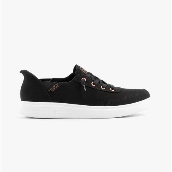 Zapatillas Skechers Mujer Bobs Skip Cute B Cute Sweet Negro