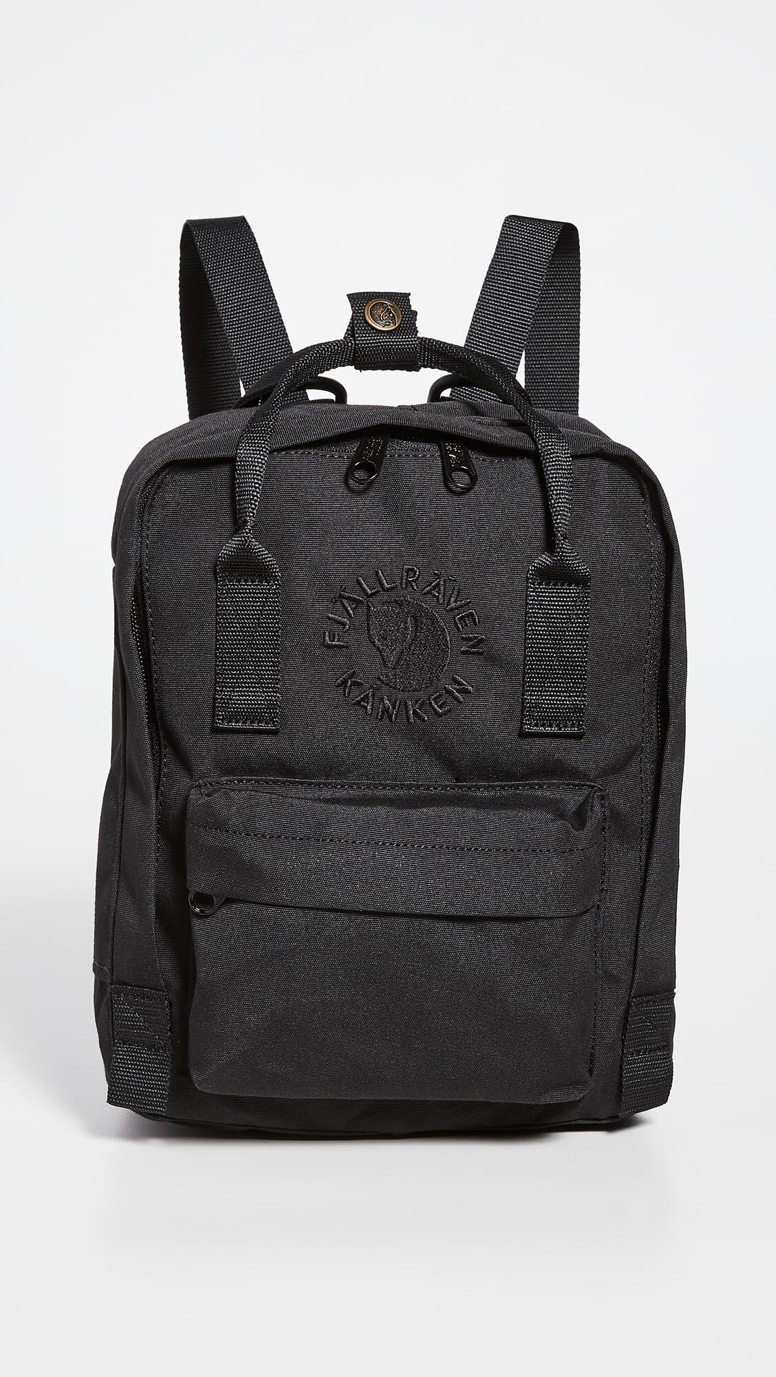 Fjällräven Re-Kånken Mini, Sac à dos Unisex, Noir, 29 x 20 x 13 cm 2/6