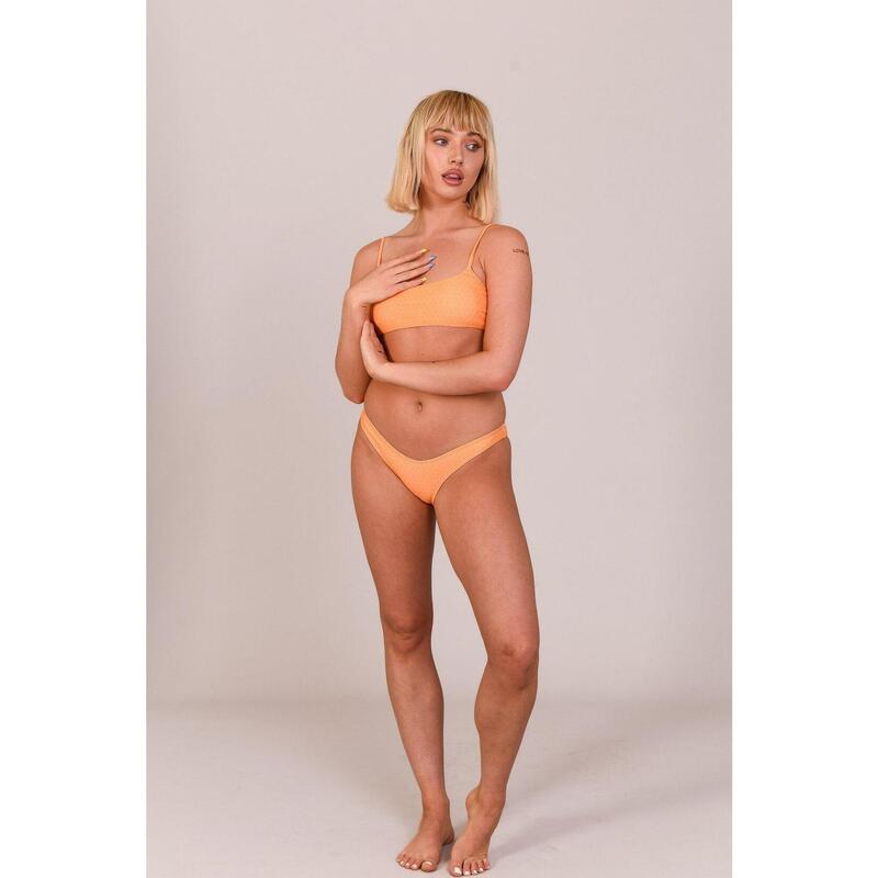 Tangerine Squeeze Brazilian Bikini Bottoms
