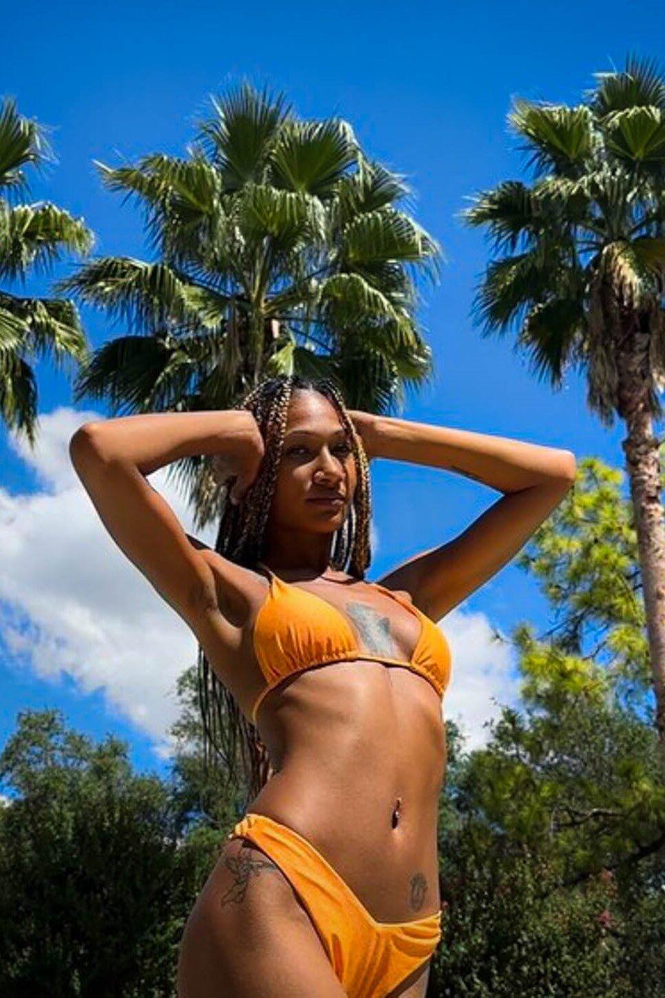 Brasilianische Tangerine Squeeze-Bikinihose 6/6