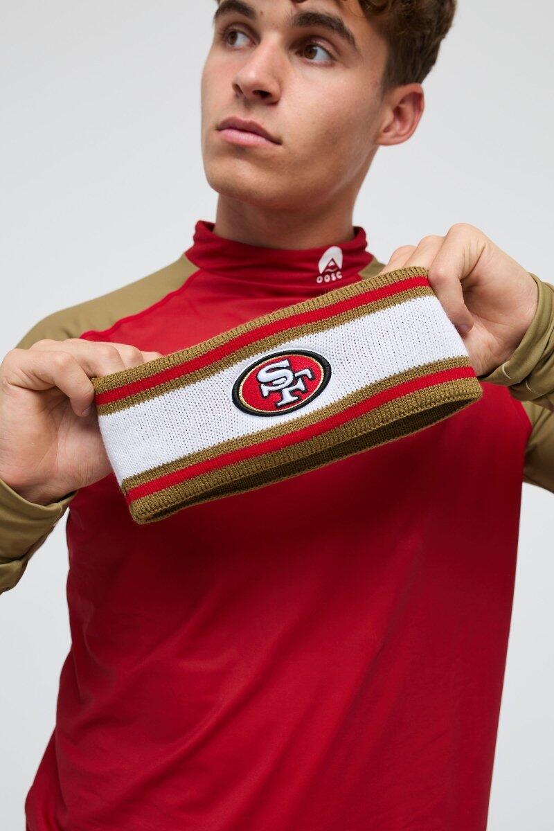 Bandeau OOSC x NFL San Francisco 49ers acrylique unisexe 5/7