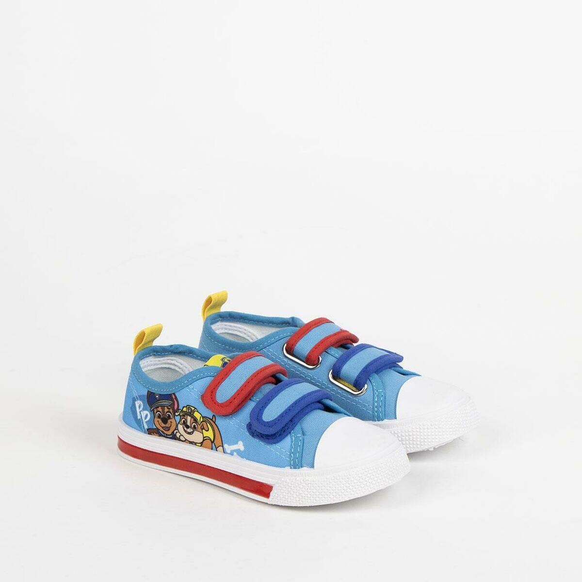 Zapatillas de Loneta con Luces Suela PVC Patrulla Canina Azul 5/5