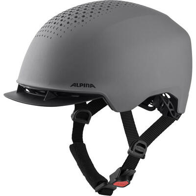 Olympic Sportswear Alpina Fahrradhelm Idol 52-56 Matt Grau