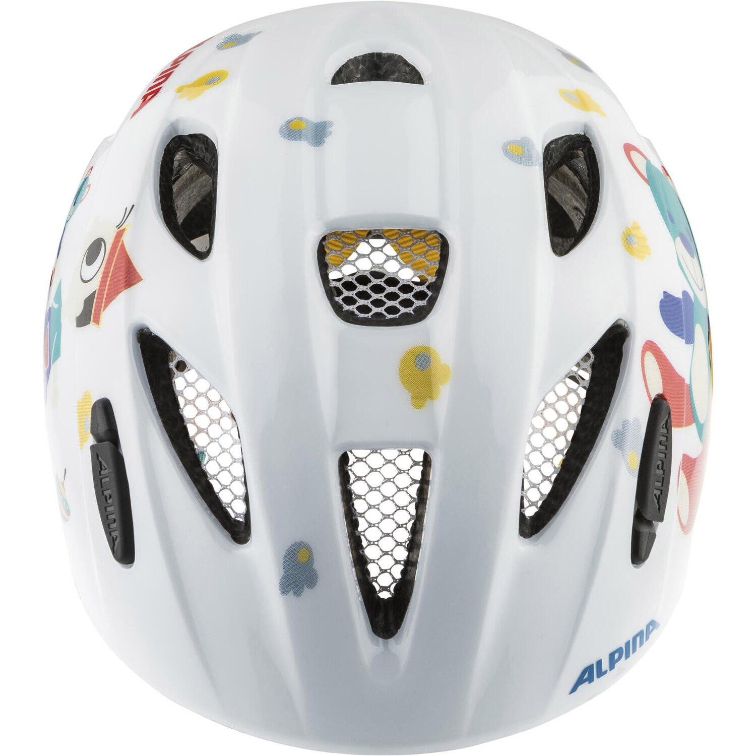 Olympische Sport Kinderhelm Ximo White Bear 49-54 Glanz 2/5