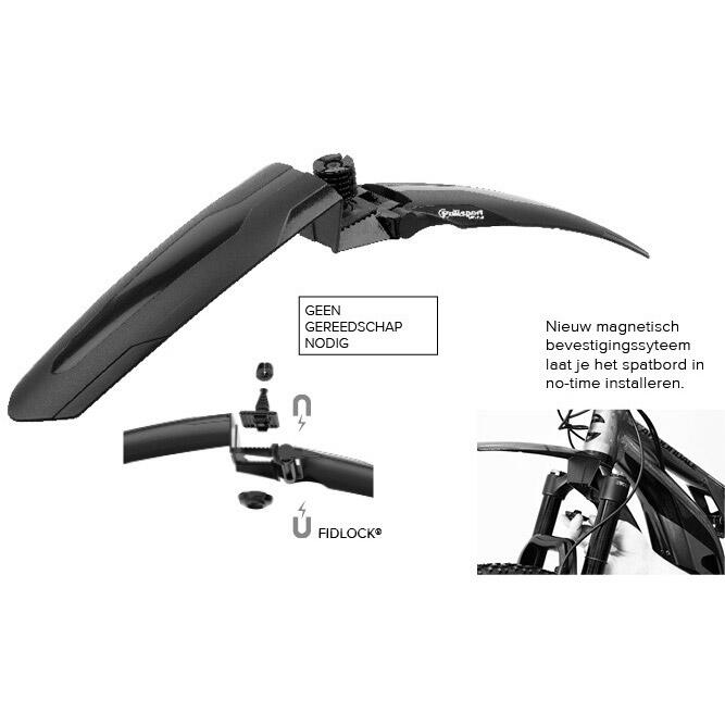 MUD-PRO Guardabarros trasero para MTB Deportivo/Recreativo 26"-29" 5/6
