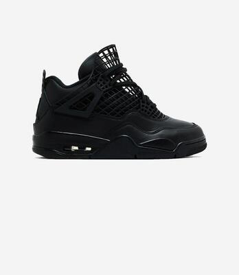 Jordan 4 Retro Net Black (Women's)
