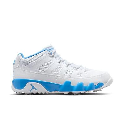 Jordan 9 Retro Low Golf White University Blue