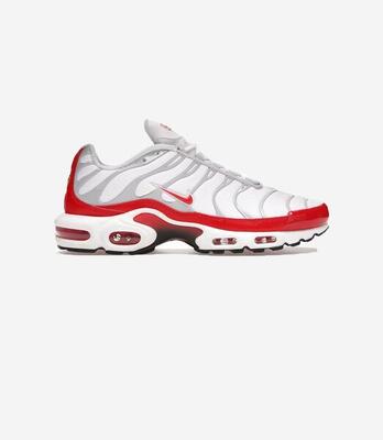 Nike Air Max Plus White University Red
