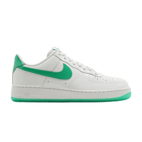 Nike Air Force 1 Low '07 Patent Platinum Tint Stadium Green