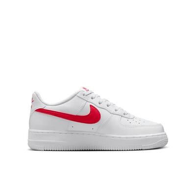 Nike Air Force 1 LV8 White University Red (GS)