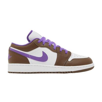 Jordan 1 low purple mocha (gs)
