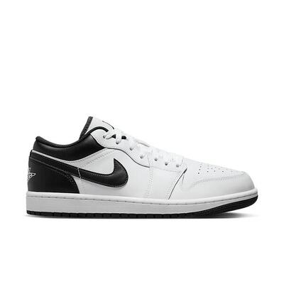 Jordan 1 low white black