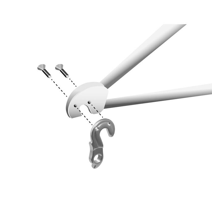 Gancio del deragliatore posteriore destro Union gh-082 5/5