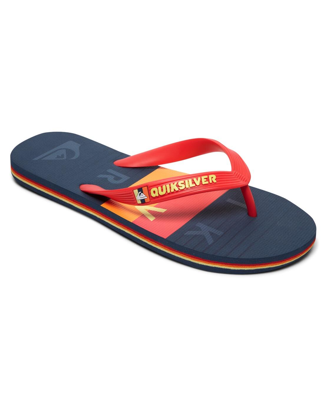 QUIKSILVER Teenslippers MOLOKAI WORD BLOCK Multicolore Jongens 8-16