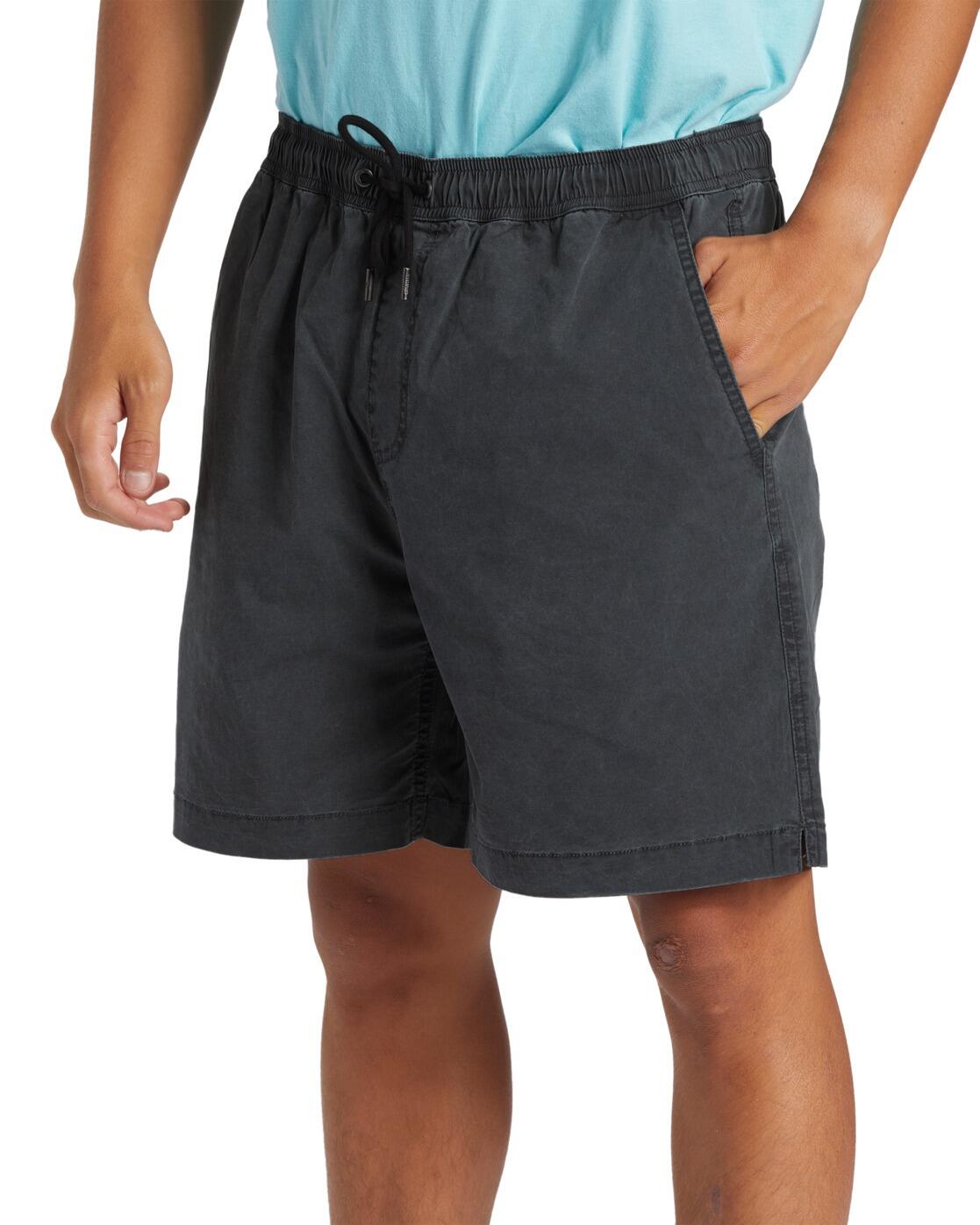Walkshort TAXER Schwarz Heren 4/6