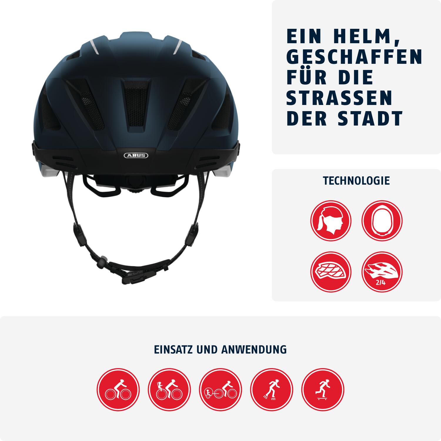 Casco da ciclismo per giovani e adulti "Pedelec 2.0 2/7