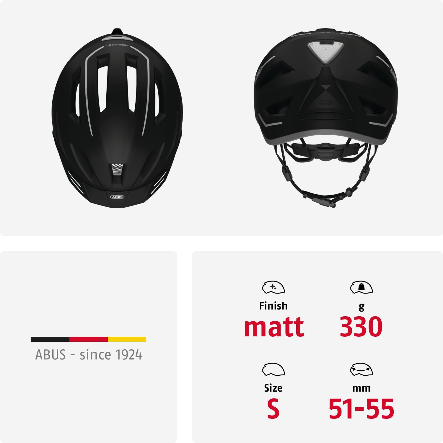 Casque de vélo pour jeunes et adultes "Pedelec 2.0 5/7
