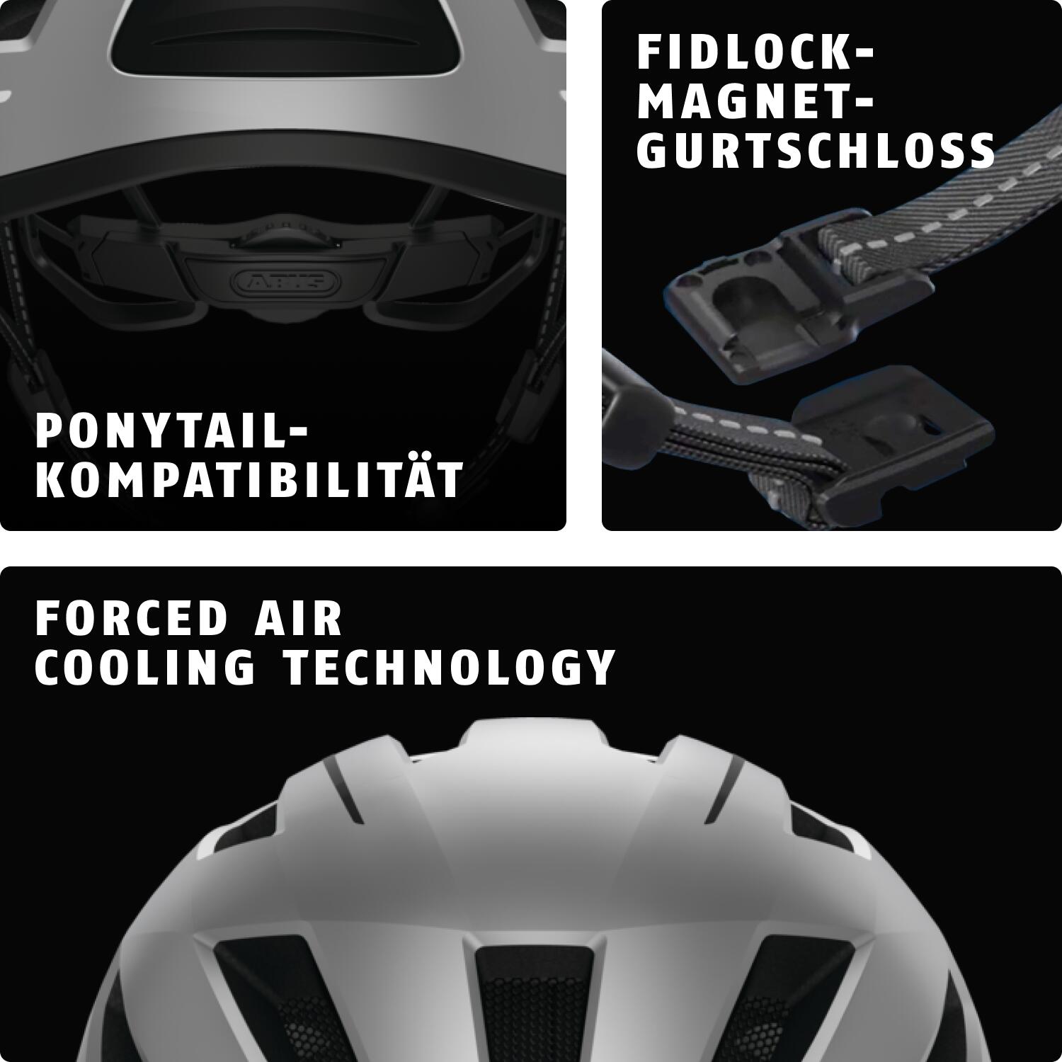 Casque vélo urbain Abus 4/7