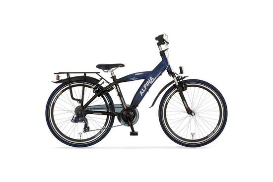 Alpina Yabber J24 Bici Ragazzi 24" – Sporty Blue Matt / Jet Black Metallic Matt