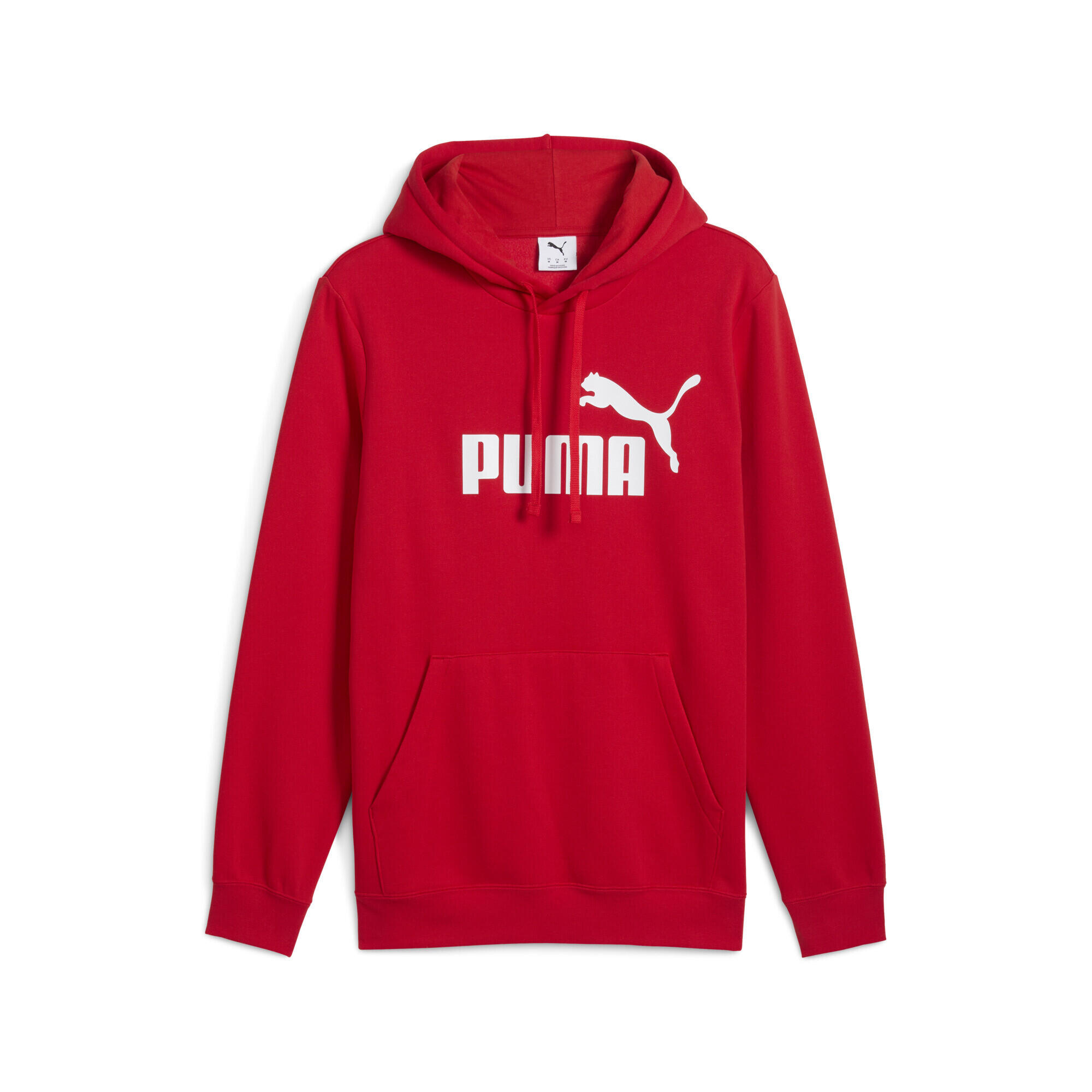 Męska bluza z kapturem Essentials z logo No. 1 PUMA For All Time Red
