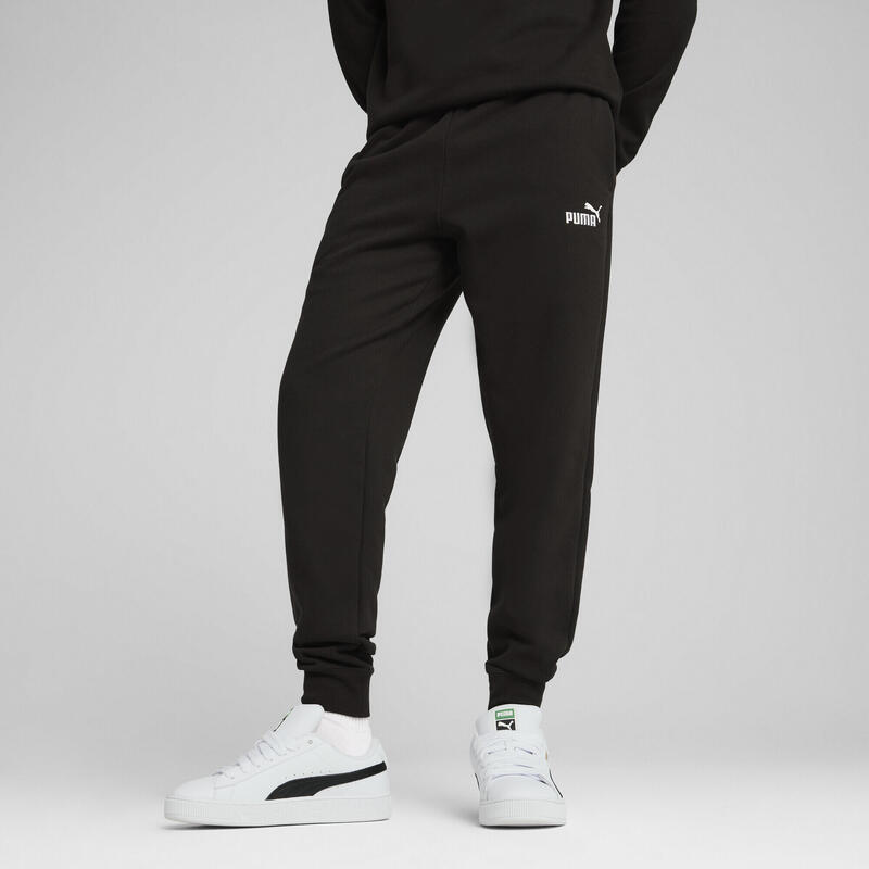 Pantalon Fitness Bărbați Essentials No. 1 Logo Jogginghose Negru PUMA