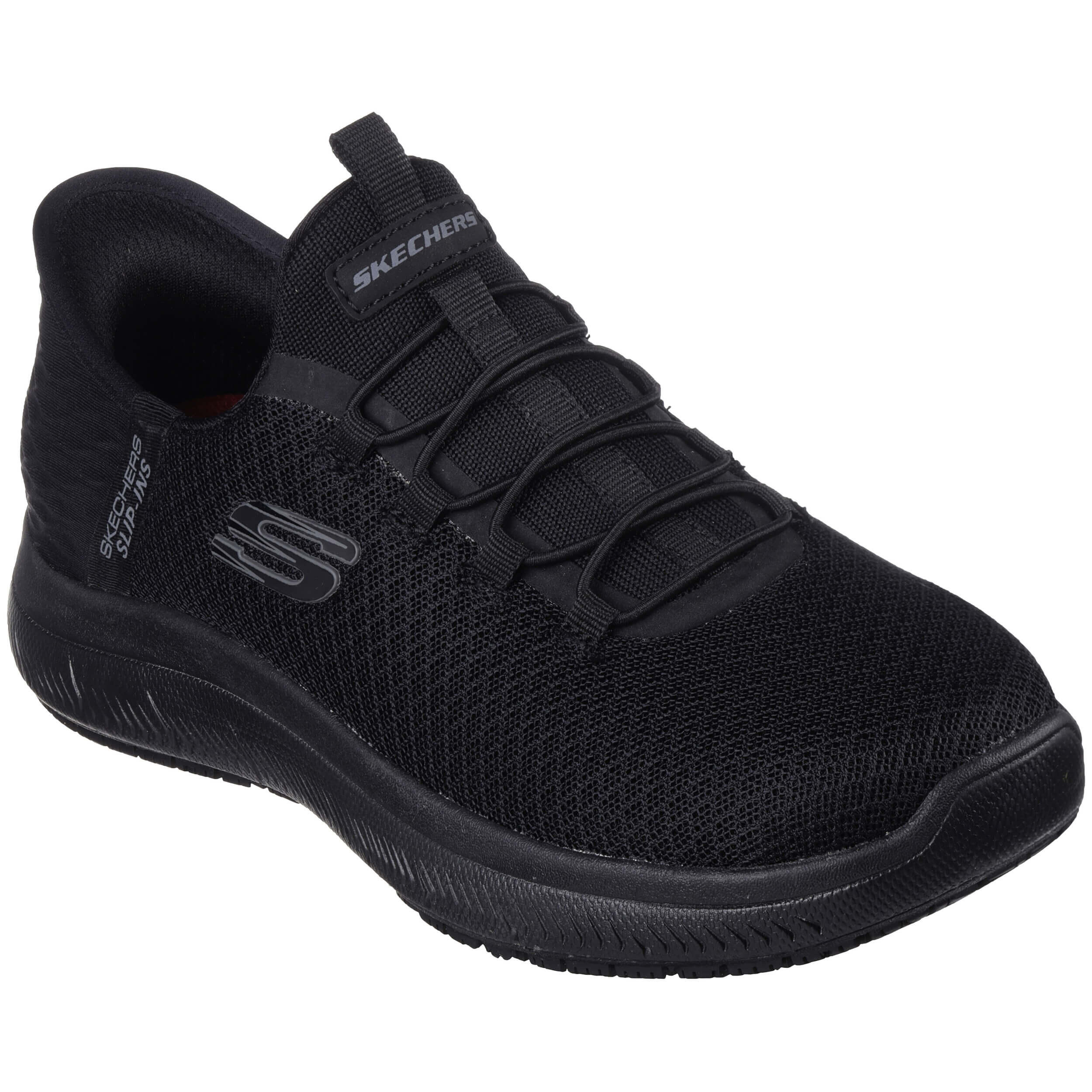 Sapatilhas Skechers Mulher Slip-ins Work Slip Resistant Summits Colsin Preto 5/5