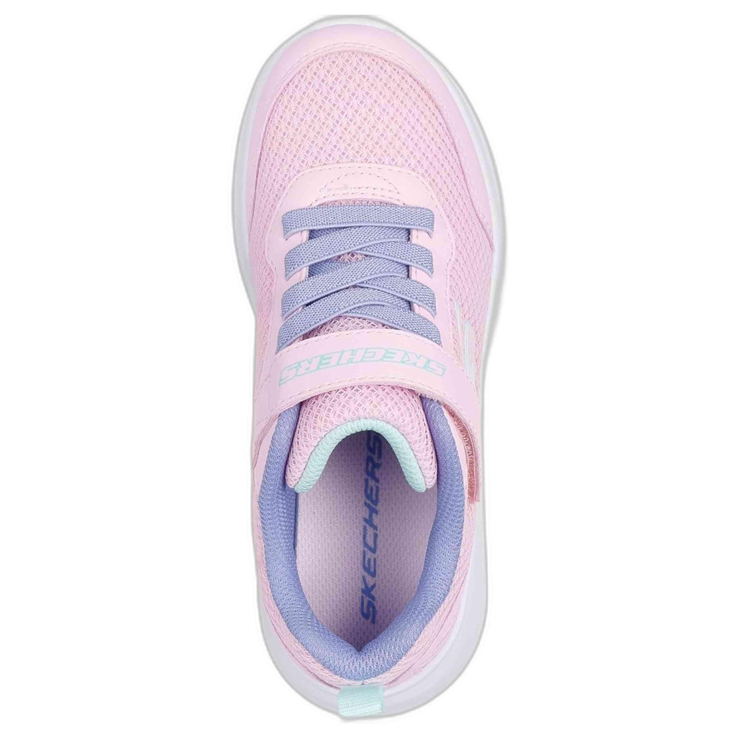 Sapatilhas Skechers modelo 303573L LTPK para garotas 3/5