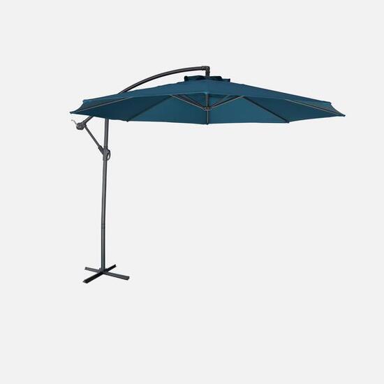 Ombrellone rotondo offset 300cm Grigio