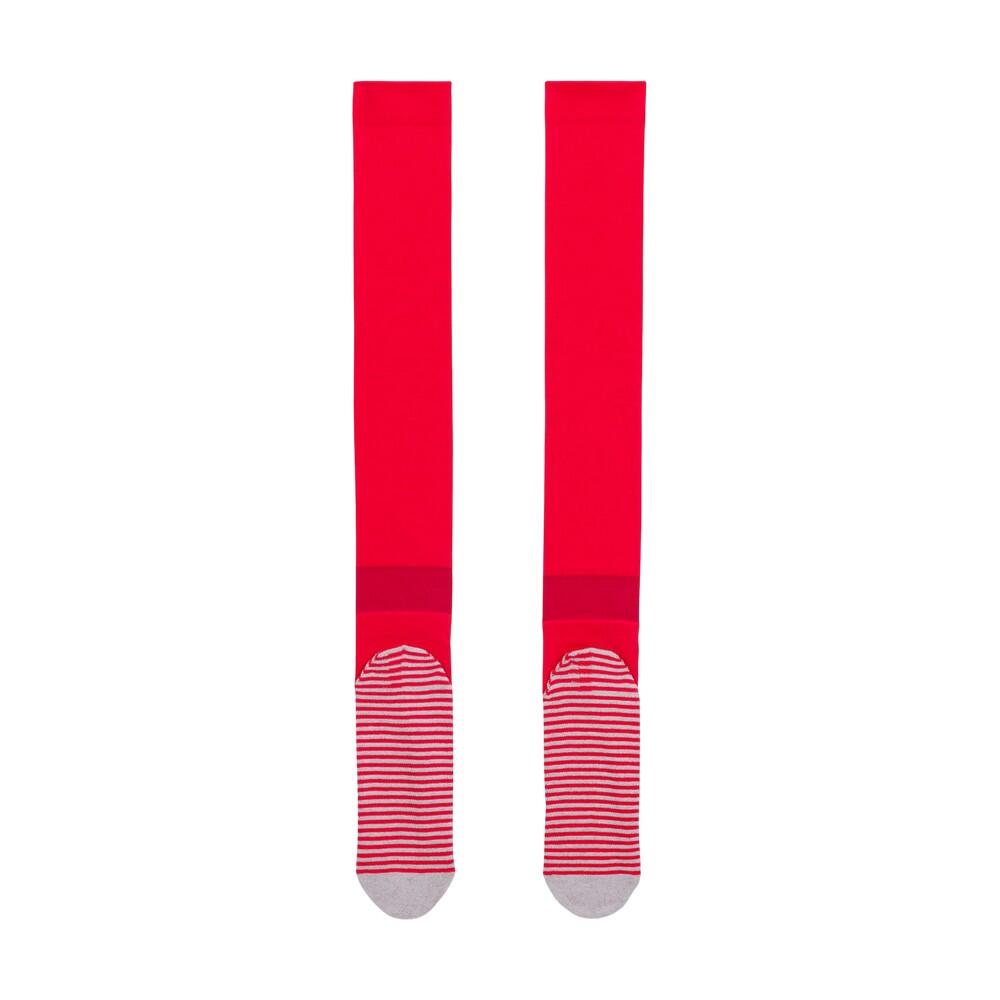 Calzini Da Calcio Lunghezza Al Ginocchio Donna Nike Strike Rosso 3/4