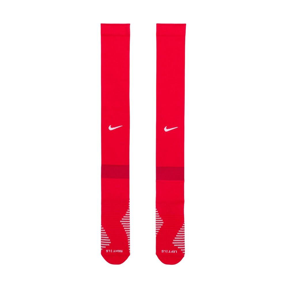 Calzini Da Calcio Lunghezza Al Ginocchio Donna Nike Strike Rosso 2/4