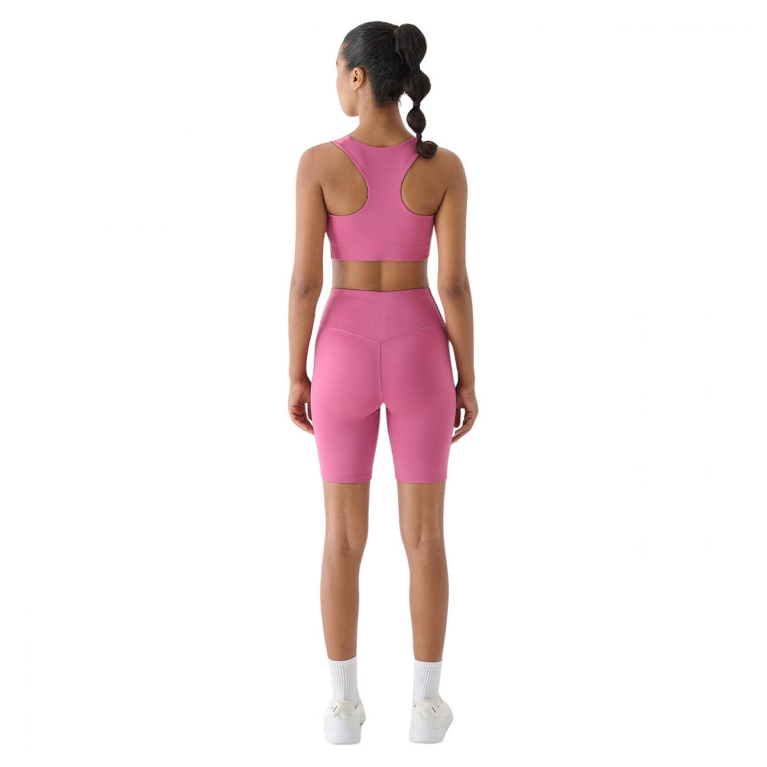 Pantalones Cortos WAW24TFSTF012 Entrenamiento para Mujer Rosa 3/5